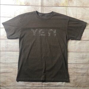 Yeti Dark Brown Short Sleeve Tee